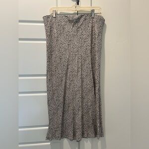 Jenni Kayne leopard slip skirt. Size XXL. BRAND NEW with out tags